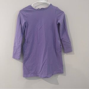 Primary Purple Girls Dress 8-9 Long Sleeve